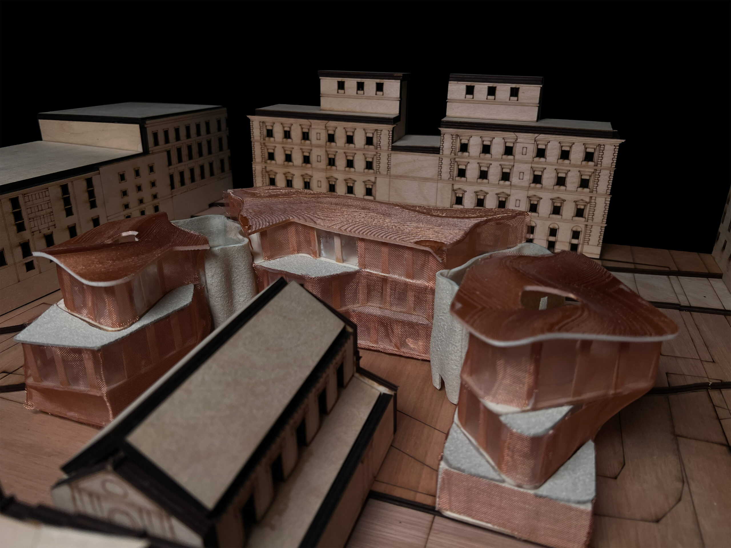 Image of physical building model